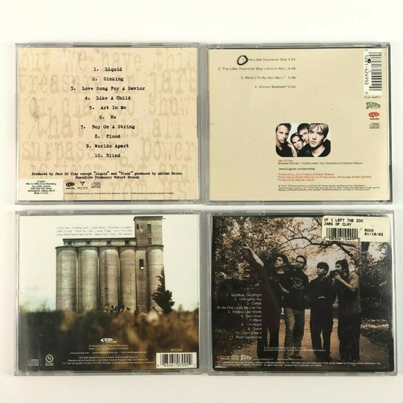 Jars of Clay 6 CD Lot Monsters Left Zoo Who We Are Instead Drummer EP 1996-2006 - Picture 8 of 11